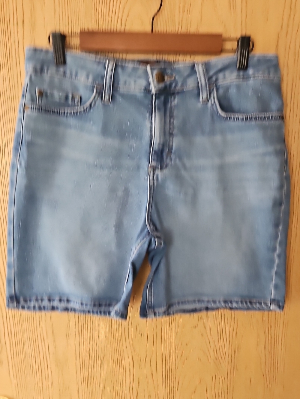 Lee Light Blue Denim Women's Shorts